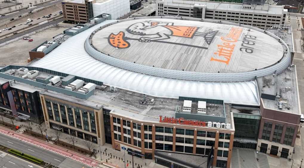 Little Caesars Arena, Detroit, Michigan, USA